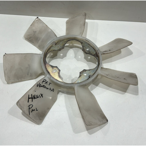 Hélice Ventoinha Radiador Toyota Hilux 2017 Á 2021 Original 